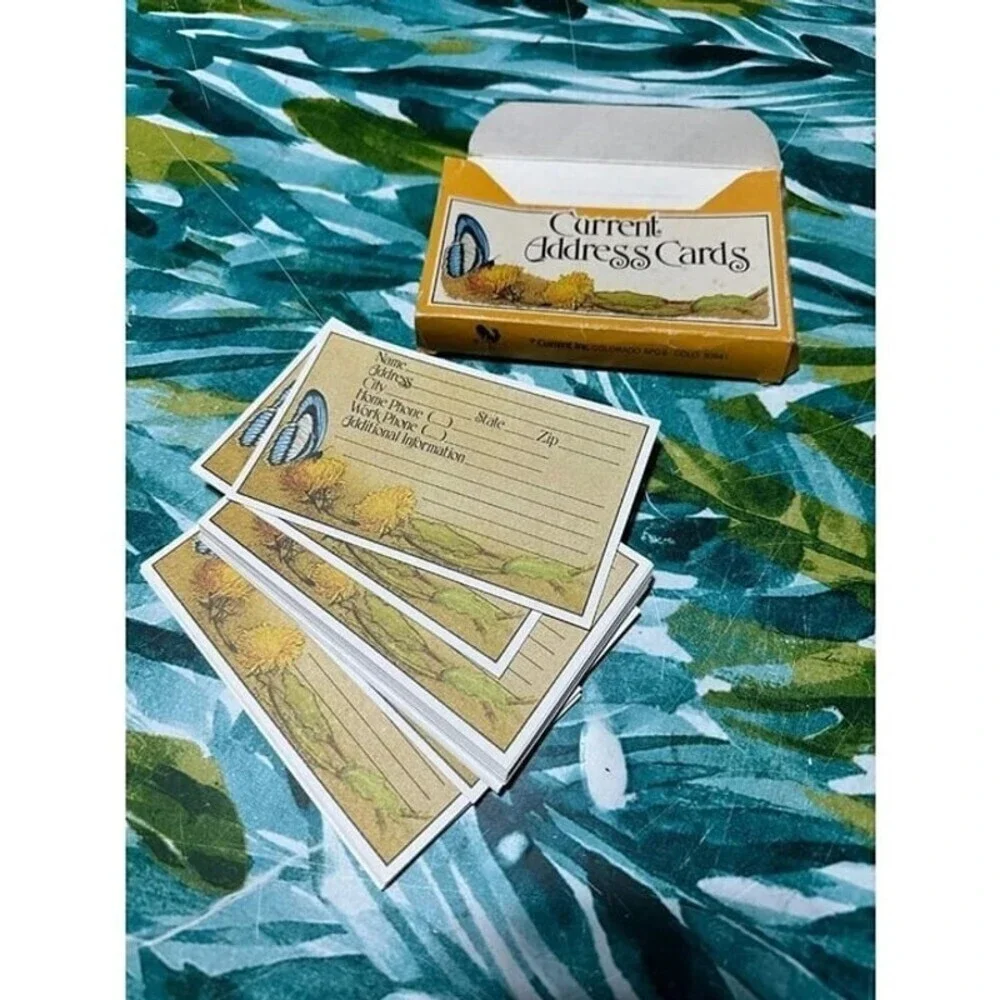 Vintage Current Inc. Address Cards